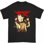 Babymetal must l&uuml;hikeste varrukatega unisex T-s&auml;rk S