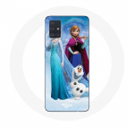 Coque pour Samsung Galaxy A51 5G La Reine Des Neiges Elsa Anna Olaf - Maniacase