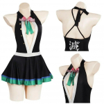 Demon Slayer Bikiinid Naine Anime Kimetsu No Yaiba Kamado Tanjirou Nezuko Agatsuma Zenitsu Cosplay Ujumistrikoo Suplemine Kingitus L