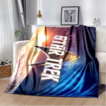 3D prindiga Star-Trek mustriga flanelltekk, mitmeotstarbeline p&uuml;hadekingitus, soe ja pehme tekk k&otilde;ikideks aastaaegadeks 30x40in