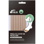 Forex toe finger protection silicone tube, pack of 6, 1 skin