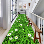 3D koridori jooksja pikad vaibad esiku elutoa kaunistamiseks kodu vahek&auml;igu p&otilde;randamatid Moodne luksuslik sissep&auml;&auml;su sisekujunduse ala vaip W100*H400CM