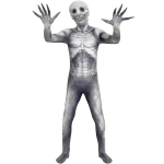 Halloweeni karnevalipeo kost&uuml;&uuml;m Terror-skeleti kombinesoonid t&auml;iskasvanud lastele 2023 Uus Scary Ghost Vampire Cosplay kost&uuml;&uuml;m Body XL gray