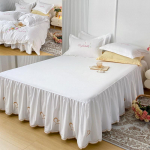 Four Seasons puuvillane voodi seelik puuvillane toimse tikitud voodikate neljaosaline printsessi stiilis 1,5 M 1,8 M voodipesu 1.2*2.0m 3pcs