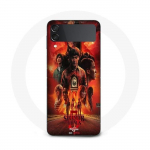 Coque Samsung Galaxy Z Flip4 stranger things saison 5 affiche