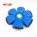 Lendav taldrik Ball Magic Deformation UFO koos LED-valgusega lendavate m&auml;nguasjadega, dekompressiooniga lastele v&auml;ljas l&otilde;busad m&auml;nguasjad poistele, lastele kingitus