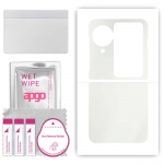 apgo MATTE Protective Skin Sticker for the back compatible with Oppo Find N3 Flip, Wrap Film, Hydrogel Film, Flexible, Soft TPU with positioning layer