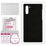 apgo Protective Skin Sticker for the back compatible with Samsung Galaxy Note 10 5G, Wrap Film, Foil, Vinyl - Pattern Matrix