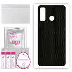 apgo Protective Skin Sticker for the back compatible with Tecno Spark 5 Pro, Wrap Film, Foil, Vinyl - Pattern Matrix