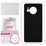 apgo Protective Skin Sticker for the back compatible with Sharp Aquos R8, Wrap Film, Foil, Vinyl - Pattern Matrix