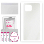 apgo Protective Skin Sticker for the back compatible with Xiaomi Redmi A1, Wrap Film, Foil, Vinyl - Pattern Matte Transparent