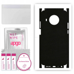 apgo Protective Skin Sticker for the back+sides compatible with Nokia X100, Full Wrap Film, Foil, Vinyl - Pattern Matrix