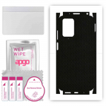 apgo Protective Skin Sticker for the back+sides compatible with Xiaomi Redmi Note 11 4G, Full Wrap Film, Foil, Vinyl - Pattern Matrix