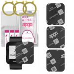 3x apgo MATTE h&uuml;briidne kaitseklaas, mis &uuml;hildub Garmin forerunner 35-ga, painduv nanoklaas, suurep&auml;rane asendus karastatud klaasile, kriimustuskindel