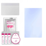 apgo Ultra-Clear 9H Hybrid protective glass compatible with Alcatel Joy Tab Kids 2, flexible nano glass, great replacement for tempered glass, scratch