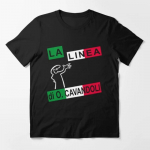 R&otilde;&otilde;msad mood T-s&auml;rgid La Linea The Line Osvaldo Cavandoli TV Mehed Naiste Stiil T&auml;navar&otilde;ivad T-s&auml;rgid &Uuml;markaelusega vabaaja topid Camisetas M