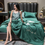 Thin Ice Silk Summer Cool tekk, konditsioneer Only 2pc pillowcase