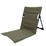 Outdoor Camping Aluminum Alloy Folding Cushion Convenient Lawn Chair Beach Chair Backrest Balcony Rest Chair outdoor furniture