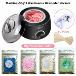 200CC Wax Heater soojem karvaeemaldusmasin k&auml;te ja jalgade keha SPA epilaatori jaoks parafiinvaha pott + vahaoad + puidupulgad