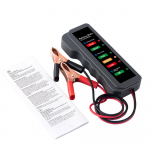 12V aku tester digitaalne generaatori tester 6 LED tulede tuvastamiseks kuva auto t&ouml;&ouml;riist auto aku tester auto mootorratta jaoks hall