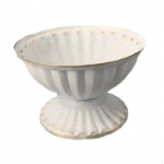 Classic Ceramic Vase - Elegant Addition to Any Space antique silver large