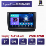 Android 2 Din auto multimeediumipleier Toyota Prius 20 2002-2009 peaseadmele Stereo Carplay GPS-navigatsioon BT WIFI 4+64GB 2+32GB