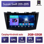 Juhtmevaba autoraadio Carplay Suzuki Swiftile 2011-2015 Android multimeedia videopleier GPS navigatsioon WIFI 4+64GB 2+32GB