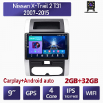 Android Carplay jaoks Nissan X-trail 2 T31 2007-2015 Autoraadio Multimeedia Videopleier GPS Navigatsioon WIFI 2+32GB 2+32GB