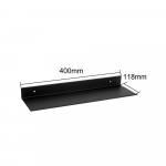 Koduhoidla Must Vannitoa riiulid Vannitoa Aksessuaarid Panipaik K&ouml;&ouml;gi seinariiul 30-60cm 30cm