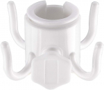 1/2/5 tk rannavarju riidepuu riputuskonks 4 haruga r&auml;tiku m&uuml;tsi p&auml;ikeseprillide hoidja v&auml;listingimustes aias basseini telkimise tarvik 1pcs valge