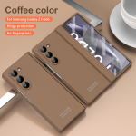 Pliiatsikonteiner matt k&otilde;va seljaga hingega kaitsekile kate Samsung Galaxy Z Fold 6 5 4 3 korpuse kaitse p&otilde;rutuskindel &uuml;li&otilde;huke For Z Fold 6