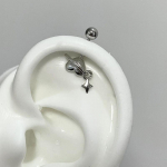 Armas armastusplaneet, h&otilde;bedane k&otilde;rva luuk&uuml;&uuml;s naistele unikaalne v&auml;ike augustamine k&otilde;rvar&otilde;ngas ripats ehted aksessuaarid kingitused