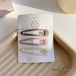 3 tk/komplekt Naistele T&uuml;drukutele Mood Kohvi V&auml;rv Geomeetrilised T&auml;hed Ornament Juukseklambrid T&auml;iskasvanutele Magusad juuksen&otilde;elad Naiste juuste aksessuaarid