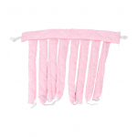 Heatless Curling Rod Sleeping Hair Curl Styling Roller Lint Naiste T&uuml;drukutele Eriti pikkadele juustele Black