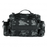 Suure mahutavusega p&uuml;&uuml;givahendite kott veekindel Oxfordi riidest mitme taskuga kaasaskantavad kalastustarvikud korraldaja v&ouml;&ouml; &otilde;lakott must/kamuflaaž