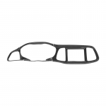 Auto keskjuhtimispuldi armatuurlaua kaunistuse katte trimm Dodge Challenger 2015 Up interj&ouml;&ouml;ri autotarvikutele punane