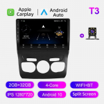 Autoraadio Android Auto Carplay Citroen C4 C4L DS4 2013-2017 jaoks Multimeediapleier Pea&uuml;ksus Stereo GPS-navigatsioon BT WIFI 2+32GB 2+32GB