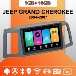 Android Carplay Auto Raadio JEEP GRAND CHEROKEE 2004-2007 jaoks Multimeediam&auml;ngija Peaseade Stereo GPS Navigatsioon BT WIFI 2+32GB 1+16GB