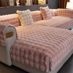 Paks J&auml;nese Pl&uuml;&uuml;sist Diivanikate Moodne &Uuml;hev&auml;rviline Diivanir&auml;tik Katted Libisemiskindlad Diivanikatted Diivanir&auml;tik Elutoa Dekoratsiooniks 90x160cm 1pcs