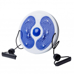 Twist Waist Disc Board koos pingutusn&ouml;&ouml;ridega Talje sosinad Harjutus V&ouml;&ouml;koha keeramise ketas Keha kujundav v&ouml;&ouml;koha keerdketas sinine