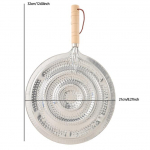 Multifunktsionaalne puidust k&auml;epidemega kuumuse hajuti r&otilde;ngas &ndash; isolatsioonipadi pannile, k&uuml;psetusplaadile, kohvikannule h&otilde;be