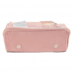 Pliiatsikott Suure mahutavusega mitme taskuga kaasaskantav t&otilde;mblukk Tolmukindel &uuml;hev&auml;rviline T&uuml;drukutele Pliiatsi kirjatarvete kott Koolitarbed roosa