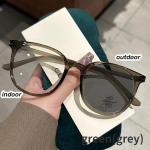 Naiste intelligentsed fotokroomsed miinusdioptritega prillid v&auml;litingimustes v&auml;rvimuutvad p&auml;ikeseprillid trendikad l&uuml;hin&auml;gelikkus retseptiga prillid -1.0