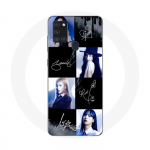 Coque Maniacase pour Samsung Galaxy A21s blackpink signature photo