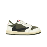 Travis Scott x Air Jordan 1 Retro Low OG SP TD P&ouml;&ouml;ratud Oliiv / Keskmine Oliiv Beebitossud Roheline Must Purjeriie DO5441-200 26 gray