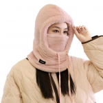 Naiste talvem&uuml;ts n&auml;okaitsega paks soe fliis tuulekindel jalgrattas&otilde;it reguleeritav t&auml;is khaki