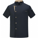 Unisex Chef Jacket l&uuml;hikeste varrukatega kokas&auml;rk Taskutega vormir&otilde;ivad XL