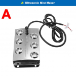 Ultraheli pihusti t&ouml;&ouml;stuslik 6 peaga &otilde;huniisutaja udumasin 3 kg/h ultraheli udumasin udutaja seente jaoks DC 36 V uus A