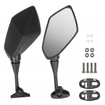 Peeglid K&uuml;ljepeeglid 2 tk/paar HONDA CBR600RR 2003 -2011 CBR900 1998-2003 CBR1000RR 2004-2007 Mootorratta Tahavaatepeegel S&uuml;sinikkiust Must Carbon Fiber Black