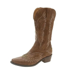 Mood Naiste terava varbaga L&auml;&auml;ne kauboisaapad Naiste retrotikandiga ratsasaapad Need Talvine Gladiaator Botas Zapatos Mujer 35 tumepruun v&auml;rv